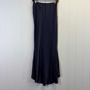 Sara Mique Y2K Fairy Silk Blend Maxi Skirt Womens Size 4 Formal Cocktail Classic